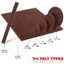 X-PROTECTOR Premium Ultra Large Pack Felt Furniture Pads 181 Piece! Felt Pads Furniture Feet All Sizes – Your Best Wood Floor Protectors. Protect Your Hardwood Flooring with 100% Satisfaction!