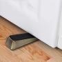 Rubber Door Stopper Metal Door Wadge Heavy Duty Door Stop Tall Doorstop, 1.18 Inch Height (1)