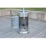 Style Selections/Garden Treasures 48,000 BTU Stainless Steel Floorstanding Liquid Propane Patio Heater