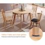 Ezprotekt 16 PCS Furniture Sliders,1.5 inch Furniture Glide for Hardwood Floors and Carpet,Nail on Chair Legs Furniture Gliders