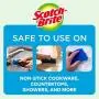 Scotch-Brite Non-Scratch Scrub Sponges, 9 Scrub Sponges, Lasts 50% Longer than the Leading National Value Brand