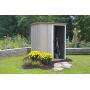 Arrow 5 x 4 Brentwood Steel Outdoor Storage Shed with Sloped Metal Roof,Neutral