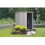 Arrow 5 x 4 Brentwood Steel Outdoor Storage Shed with Sloped Metal Roof,Neutral Arrow 5 x 4 Brentwood Steel Outdoor Storage Shed with Sloped Metal Roof,Neutral