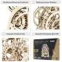ROKR 3D Wooden Mechanical Pendulum Clock Puzzle,Mechanical Gears Toy Building Set,Family Wooden Craft KIT Supplies-Best Birthday Gifts for Kids Adults to Build ROKR 3D Wooden Mechanical Pendulum Clock Puzzle,Mechanical Gears Toy Building Set,Family Wooden Craft KIT Supplies-Best Birthday Gifts for Kids Adults to Build