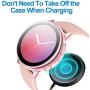 EZCO 4-Pack Screen Protector Case Compatible with Samsung Galaxy Watch Active 2 40mm / 44mm, Full Coverage Plated Soft TPU Case Screen Protective Cover Bumper for Galaxy Active 2 Watch