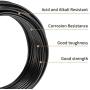 Aluminum Wire Black 3.0 mm 32.8 feet(10 M) Sculpture Metal Wire,Armature Wire for Clay,Wire for Crafts