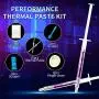 HY-880-10pcs(1PCS-1g)-CPU Thermal Paste Kit 5.15W/m- CPU Paste Thermal Compound Heatsink Paste Silicon Grease for PC CPU GPU LED PS4.... HY-880-10pcs(1PCS-1g)-CPU Thermal Paste Kit 5.15W/m- CPU Paste Thermal Compound Heatsink Paste Silicon Grease for PC CPU GPU LED PS4....