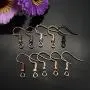 TOAOB 700pcs Earring Hooks Hypo allergenic French Ear Wires with Ball and Coil 10 Colors 18mm Nickel Free Metal Fish Hook Earrings Making Supplies Jewelry Findings TOAOB 700pcs Earring Hooks Hypo allergenic French Ear Wires with Ball and Coil 10 Colors 18mm Nickel Free Metal Fish Hook Earrings Making Supplies Jewelry Findings