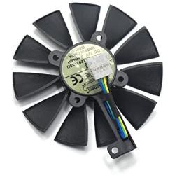 inRobert 87mm T129215SU Graphics Card Cooling Fan for ASUS ROG Strix GTX1060/GTX1080/GTX1080TI/GTX1070 Video Card Cooler (Fan-B)