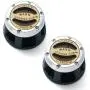 WARN 34581 Premium Manual Locking Hub with Zinc Aluminum Alloy Dial, Dual Seals and 26 Splines, Chrome, 1 Pair