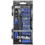 ORIA Precision Screwdriver Kit, 60 in 1 with 56 Bits Screwdriver Set, Magnetic Driver Kit with Flexible Shaft, Extension Rod for Mobile Phone, Smartphone, Game Console, Tablet, PC, Blue ORIA Precision Screwdriver Kit, 60 in 1 with 56 Bits Screwdriver Set, Magnetic Driver Kit with Flexible Shaft, Extension Rod for Mobile Phone, Smartphone, Game Console, Tablet, PC, Blue
