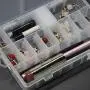 4PCS Clear White Plastic Organizer Box with Dividers 24 Grid Storage Containers Jewelry Storage Box with Dividers for Beads Earrings Necklaces Rings Metal Parts Accessories Screws Button Storage 4PCS Clear White Plastic Organizer Box with Dividers 24 Grid Storage Containers Jewelry Storage Box with Dividers for Beads Earrings Necklaces Rings Metal Parts Accessories Screws Button Storage
