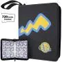 Trading Card Holder Album, 9-Pocket Pages Trading Cards Album Trading Cards Collectors Album Compatible with All Standard Card, Holds Up to 720 Carrying Case Binder (13 x11inch) Trading Card Holder Album, 9-Pocket Pages Trading Cards Album Trading Cards Collectors Album Compatible with All Standard Card, Holds Up to 720 Carrying Case Binder (13 x11inch)