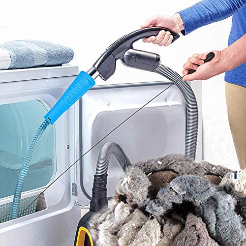 Dryer Vent Cleaner Kit Vacuum Hose Attachment Brush Lint Remover Power Washer and Dryer Vent Vacuum Hose