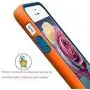 EXSEK iPhone 5/5S SE Case, Hybrid Impact Ultra Slim 3 Color Shockproof Case [Anti-Slip] Scratch Resistant Soft Gel Rugged Case for iPhone 5/5S (Dark Blue)