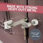 Jack N’ Drill Hinge Pin Door Stop (7 Pack) - Convenient Door Stopper for Door Hinges | Durable, Heavy Duty Metal Construction for Preventing Damaged Walls and Extra Door Security