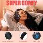 Gaming Headset, GAKOV Gak3 Cool RGB Light, Metal Iron Mesh, HD Clear Hose Microphone Gaming Headphones, 40mm Super Bass Speakers, Soft Memory Earmuffs for Laptop/Mac/Computer/PS4