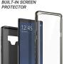 YOUMAKER Case for Galaxy Note 9, Full Body Heavy Duty Protection with Built-in Screen Protector Shockproof Rugged Cover for Samsung Galaxy Note 9 (2018) 6.4 inch - Gun Metal/Black