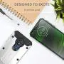 Motorola Moto G7 Power Case, Evocel [Explorer Series Pro] Premium Full Body Case with Glass Screen Protector, Belt Clip Holster, Metal Kickstand for Motorola Moto G7 Power (XT1955), Silver