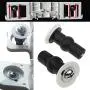 SelfTek 4Pack Toilet Seat Hinges Screws Toilet Seat Fixings Fix Expanding Rubber Top Nuts Screws Mount Seat Hardware Toilet Seat Replacement Parts Kit SelfTek 4Pack Toilet Seat Hinges Screws Toilet Seat Fixings Fix Expanding Rubber Top Nuts Screws Mount Seat Hardware Toilet Seat Replacement Parts Kit