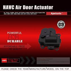 OK108A HVAC Air Door Actuator Compatible with Impala 2004-2013 - Replaces# 1573517, 1574122, 15844096, 22754988, 52409974, 604-108, 15-74122, 604108 Heater Temperature Blend Door Actuator