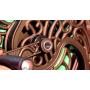 Liberty Garden 704 Decorative Cast Aluminum Wall Mount Garden Hose Reel, Holds 125-Feet of 5/8-Inch Hose - Bronze