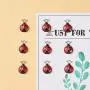Craftdady 10Pcs Enamel Ladybug Pendants 18.5x12.5mm Metal Flying Insect Animal Charms for Jewelry Making Hole: 2mm