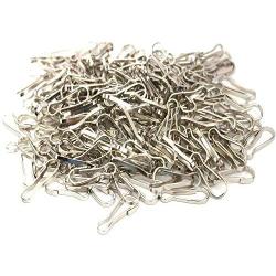 200Pcs Durable Metal Lanyard Hook DIY Jewelry Basics Lanyard Hook Lanyard Zipper Pull Id Card