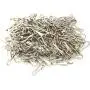 200Pcs Durable Metal Lanyard Hook DIY Jewelry Basics Lanyard Hook Lanyard Zipper Pull Id Card