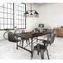 Kira Home Rowan 26'' 5-Light Rustic Farmhouse Chandelier + Metal Cage Shades, Textured Black Finish