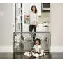 Regalo Easy Fit Plastic Adjustable Extra Wide Baby Gate