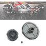 Binory Upgrade Metal Reduction Gear + Motor Gear Part for WLtoys 144001 1/14 4WD RC Car