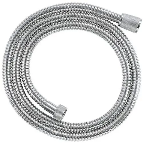GROHE 28143000 RelexaFlex 59'' Metal Longlife Shower Hose, Starlight Chrome GROHE 28143000 RelexaFlex 59'' Metal Longlife Shower Hose, Starlight Chrome