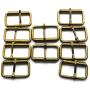 Pro Bamboo Kitchen 10pcs Metal Roller Buckle for Belts Bags DIY Hardware Accessories 1-1/2 Inch