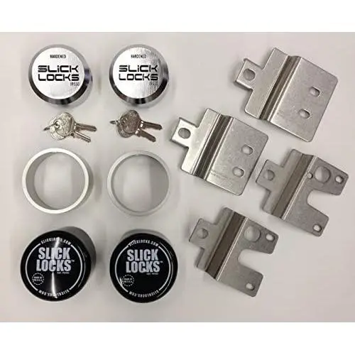 Slick Locks FD-FVK-1-TK Slick Locks Ford Swing Door Kit Complete with Spinners, Weather Covers & Locks Slick Locks FD-FVK-1-TK Slick Locks Ford Swing Door Kit Complete with Spinners, Weather Covers & Locks