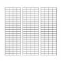 Econoco - Panel Slat Grid Display – Metal Slat Grid for Any Retail Display, 2’ Width x 6’ Height, 3 Grids Per Carton (Black) Econoco - Panel Slat Grid Display – Metal Slat Grid for Any Retail Display, 2’ Width x 6’ Height, 3 Grids Per Carton (Black)