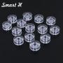 Smat H 20 pcs Class 66 Plastic Bobbins fit for Singer Sewing Machine (172336) - (172222P)