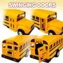 ArtCreativity Die Cast Yellow School Bus Toy for Kids - 8.5 Inch Pull Back Car with Cool Opening Doors and Rubber Tires - Durable Diecast Metal - Best Birthday for Boys and Girls ArtCreativity Die Cast Yellow School Bus Toy for Kids - 8.5 Inch Pull Back Car with Cool Opening Doors and Rubber Tires - Durable Diecast Metal - Best Birthday for Boys and Girls
