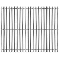 Utheer 7528 304 Stainless Steel Cooking Grid Grate (19.5 x 12.9 inch) for Weber Genesis E and S Series 300 E310 E320 S310 S320 Gas Grills, Weber Genesis Grill Replacement Parts