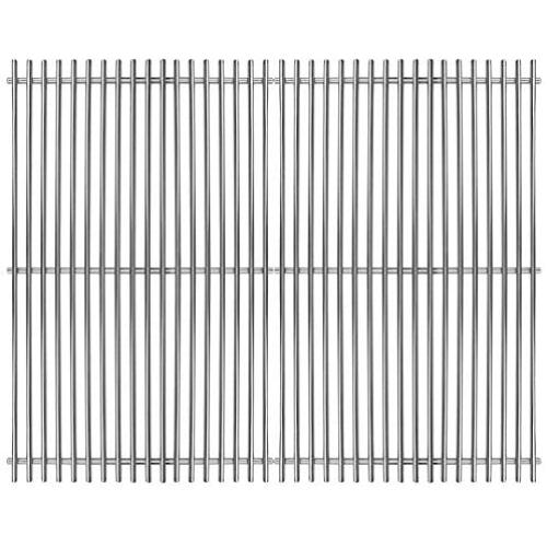 Utheer 7528 304 Stainless Steel Cooking Grid Grate (19.5 x 12.9 inch) for Weber Genesis E and S Series 300 E310 E320 S310 S320 Gas Grills, Weber Genesis Grill Replacement Parts