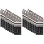 Diagtree 20 PCS Bi-Metal Oscillating Multitool Quick Release Oscillating Saw Blades Fits Fein Multimaster, Porter Cable, Black&Decker, Bosch Craftsman, Ridgid, Makita, Milwaukee, Dewalt etc