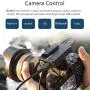 INKEE Benbox Wireless Video Transmitter, 5.8G WiFi Live Transmission to 3 Devices Built-in Cold Shoe, 1080p HDMI, 50-100m Range, Supports Android/iOS/Windows/Mac