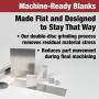 TCI Precision Metals Ground and Milled Plate, Machine-Ready Blanks, 2” x 4” x 6” 6061-T651, Aluminum Sheet