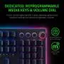 Razer Huntsman Elite Gaming Keyboard: Fastest Keyboard Switches Ever - Clicky Optical Switches - Chroma RGB Lighting - Magnetic Plush Wrist Rest - Dedicated Media Keys & Dial - Classic Black