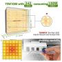 MARS HYDRO Grow Tent Kit Complete 2.3x2.3ft TS1000W LED Grow Light Dimmable Full Specturm Indoor Grow Tent Complete System, 27''x27''x63'' Hydroponics Grow Tent Kit 1680D with 4” Ventilation Kit