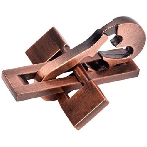 SHUYUE Planer and Dulcimer Classic Unlocking Toy Cast Metal Brain Teaser Puzzle Toy Stress Relief Toy