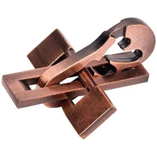 SHUYUE Planer and Dulcimer Classic Unlocking Toy Cast Metal Brain Teaser Puzzle Toy Stress Relief Toy