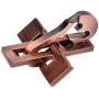 SHUYUE Planer and Dulcimer Classic Unlocking Toy Cast Metal Brain Teaser Puzzle Toy Stress Relief Toy