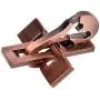 SHUYUE Planer and Dulcimer Classic Unlocking Toy Cast Metal Brain Teaser Puzzle Toy Stress Relief Toy