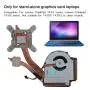 fosa High Performance CPU Cooler 5-pin Connector CPU Cooling Fan Heatsink Fan for Lenovo ThinkPad T430 Series, Lenovo Thinkpad T430i Series, Fast Heat Dissipation